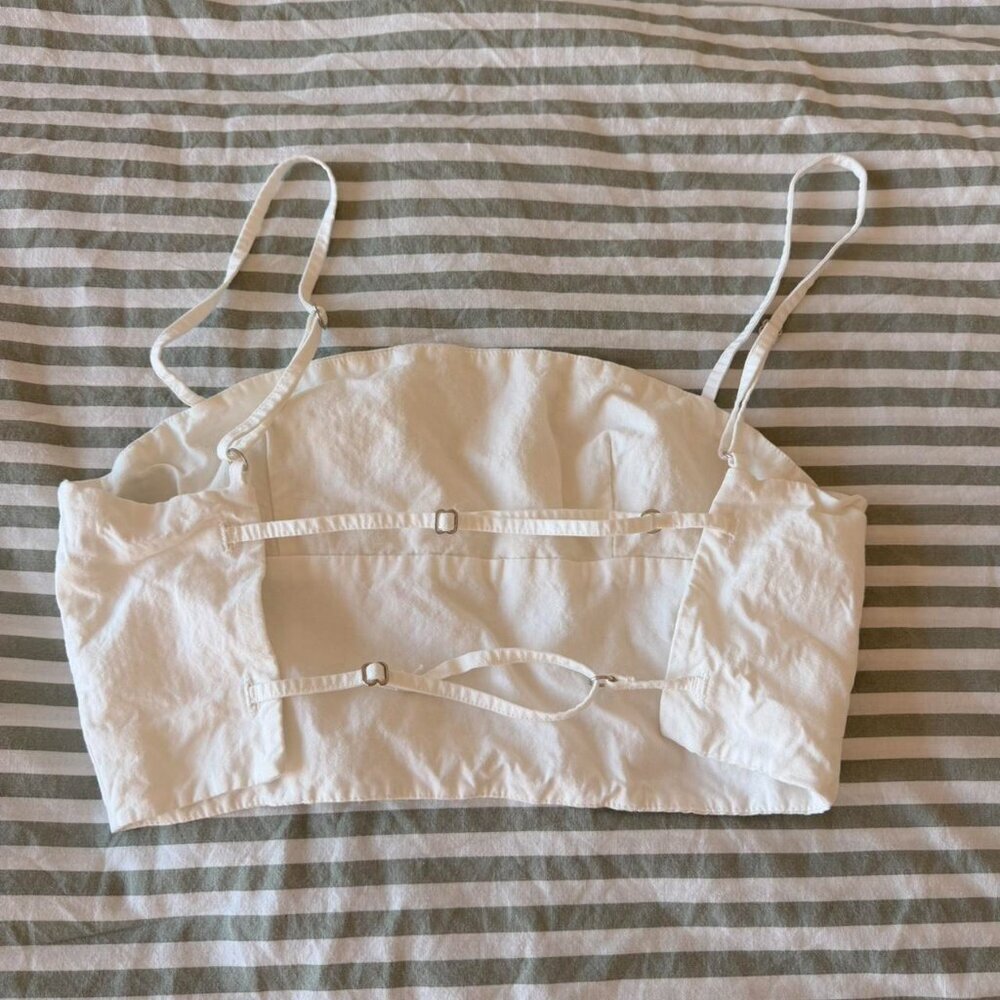 Zara Cropped Tank With Open 759 A - Picture 2 of 2